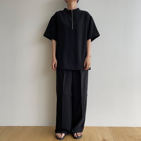 【nokcha original】zip blouse/2colors_nb0158