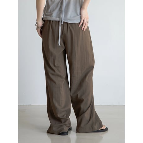 《予約販売》tuck summer light pants/2colors_np1023