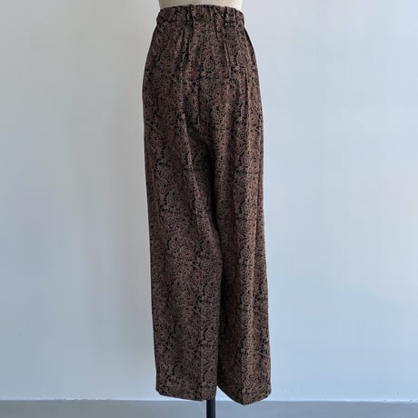 【nokcha original】pattern silhouette pants/2colors_np0450