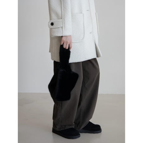 《予約販売》fur minimal bag/3colors_na0690