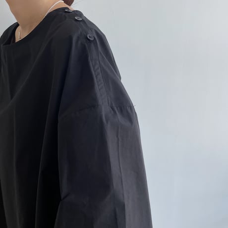 《予約販売》 round mannish shirt/2colors_nb0151