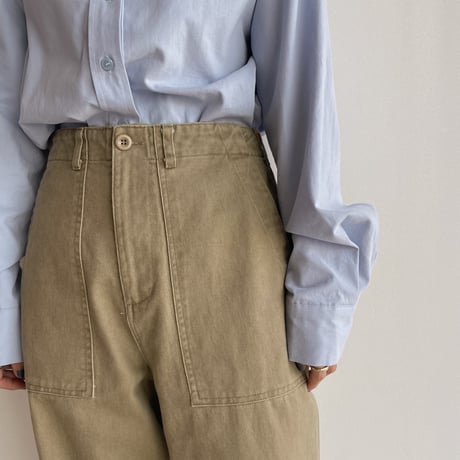 《予約販売》vinatage like wide pants/2colors_np0937