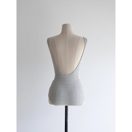 《予約販売》border lady swim wear/2colors_nw0001
