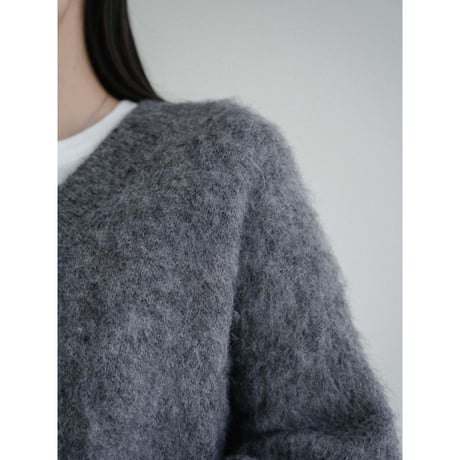 《予約販売》mohair like v neck over knit/2colors_nt2440