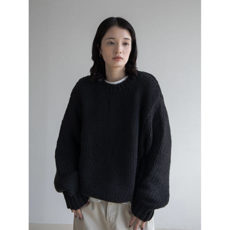《予約販売》bulky knit tops/3colors_nt2144