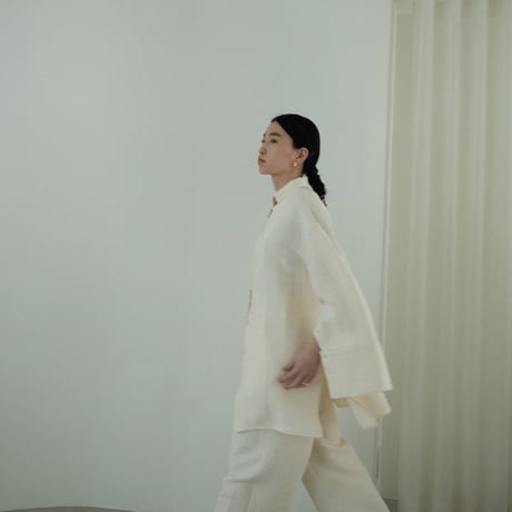 【nokcha original】ennui  zip blouse/2colors_nb0105