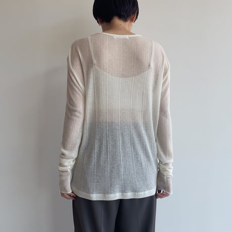 《予約販売》sheer lady tops/2colors_nt1972