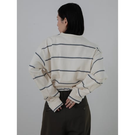 【NOKCHA original】elbow patch border tops_nt2236