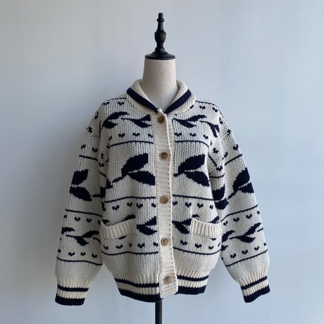 《予約販売》winter knit cardigan/2colors_nt1189