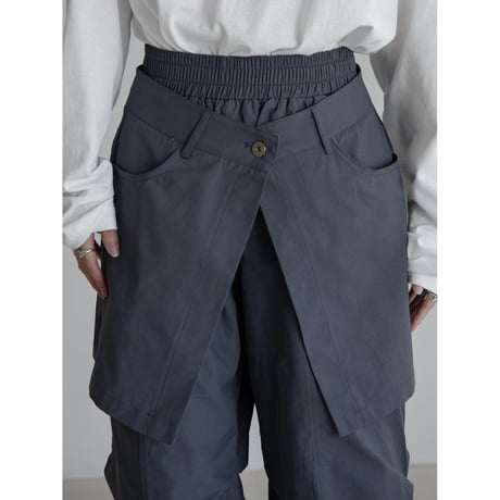《予約販売》2way layered pants/2colors_np1094