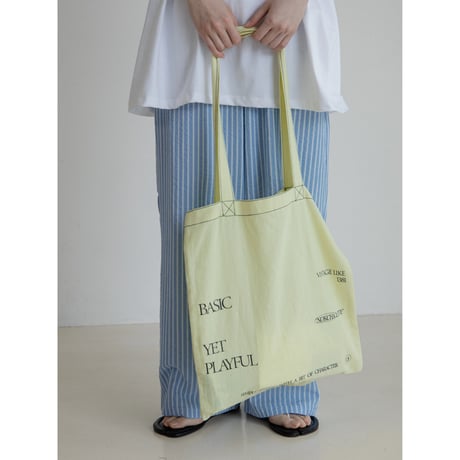 【NOKCHA original】NOKCHA tote bag/3colors_na0728