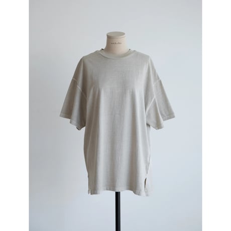 《予約販売》label pigment tee/2colors_nt2372