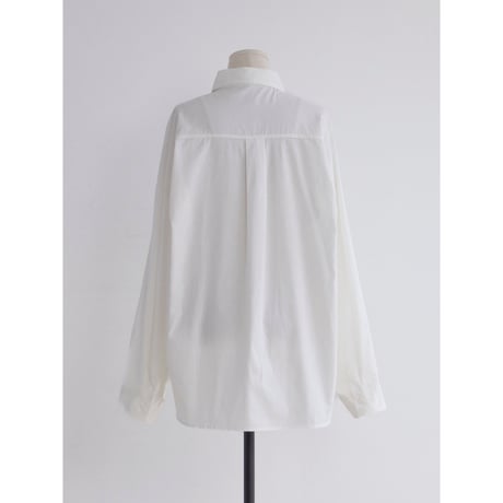 《予約販売》cotton over shirt/2colors_nb0364