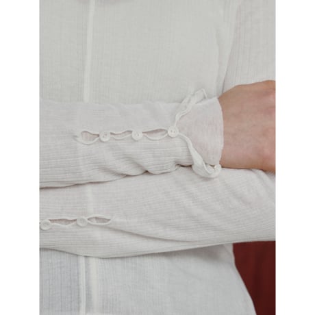 【NOKCHA original】custom sheer lib tops/3colors_nt2484