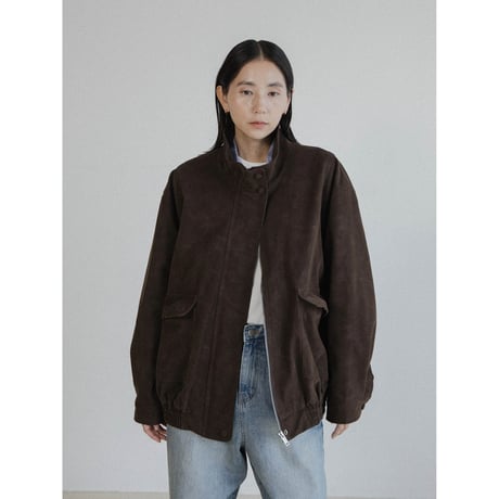 《予約販売》suède like over jacket/2colors_no0470