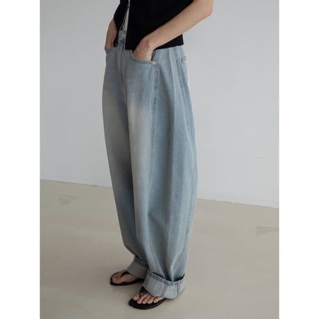 《予約販売》oval mannish jeans_nj0135