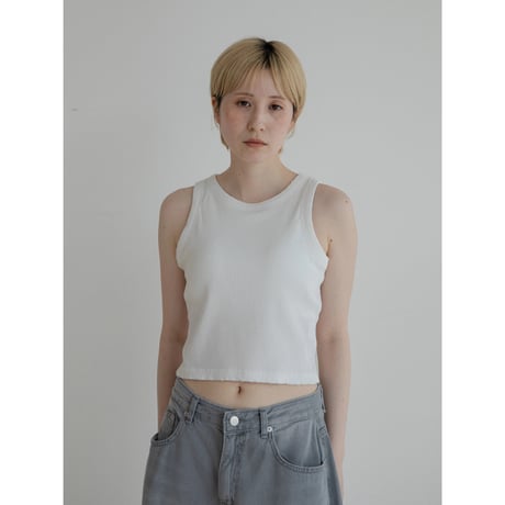【NOKCHA original】pigment damage cup in tank top/3colors_nt2302