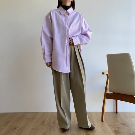 《予約販売》stripe over shirt/2colors_nt1272