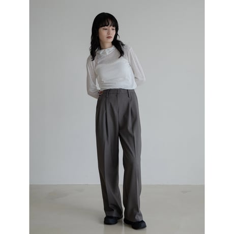 《予約販売》sheer hoodie tops/2colors_nt2256