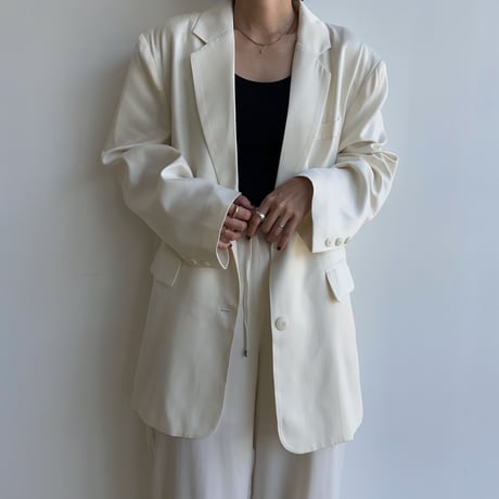 《予約販売》satin jacket/2colors_no0315