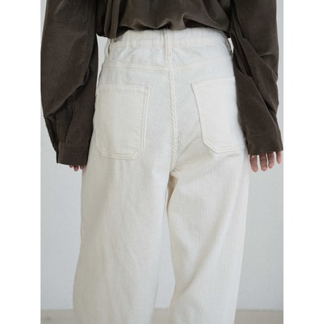《予約販売》warm corduroy oval pants/3colors_np1186