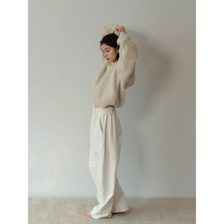 【 RESTOCK 】 【NOKCHA × pinmyself】sketch sweat  pants_np1170