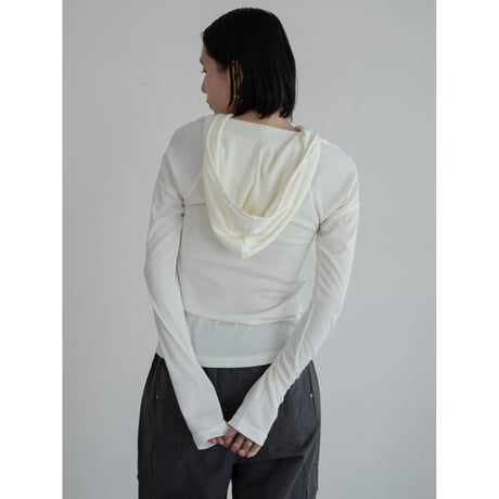 《予約販売》lib hoodie tops/2colors_nt2226