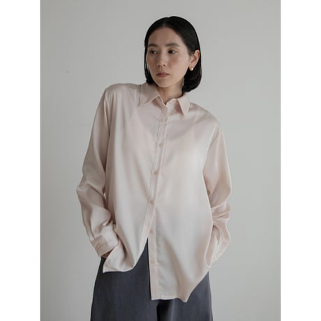 《予約販売》silky lady shirt/2colors_nb0285