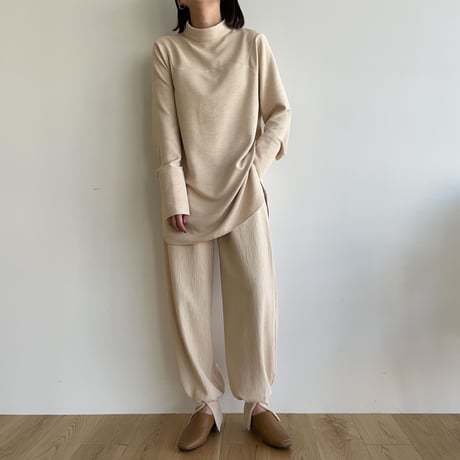 【nokcha original】2way jacquard blouse_nb0047