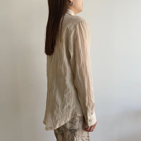 《予約販売》sheer rincl shirt/2colors_nb0054