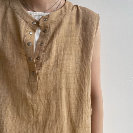 《予約販売》botan mannish tank top/2colors_nt1743
