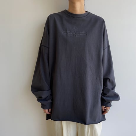 【nokcha original】“nc” embroidery tee/3colors_nt1606
