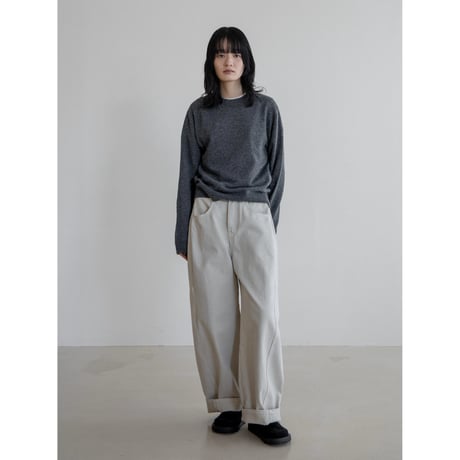 《予約販売》quality knit pullover/2colors_nt2214