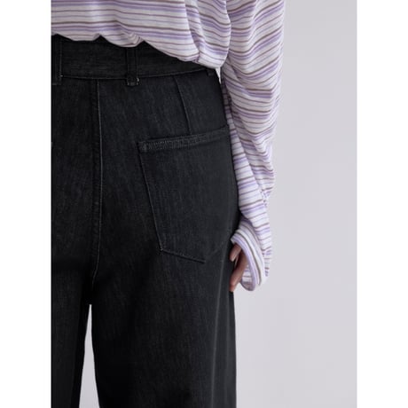 《予約販売》belt set indigo denim pants_nj0181