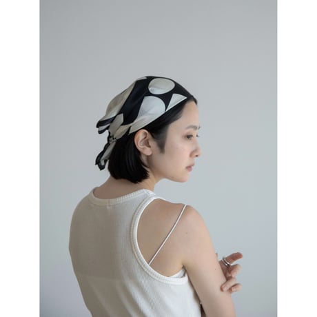 《予約販売》geometic pattern scarf_na0660