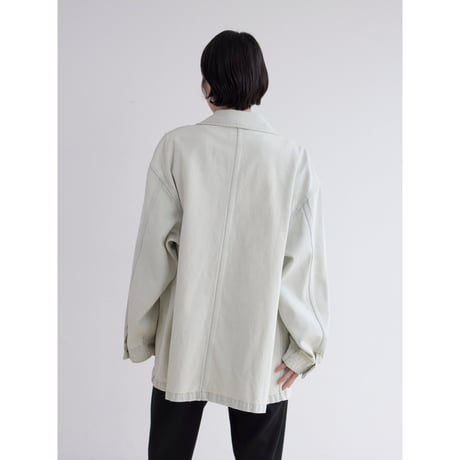 《予約販売》mannish middle denim jacket/2colors_no0518