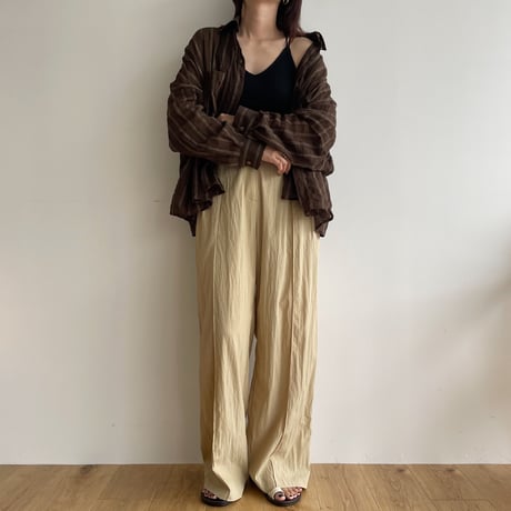 《予約販売》back point bra top/2colors_na0406