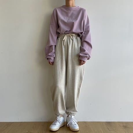 【nokcha original】“nc” embroidery tee/3colors_nt1606