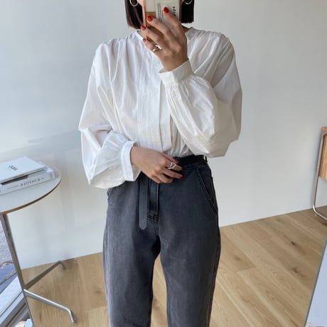 《予約販売》gather tuck blouse/2colors_nt1241