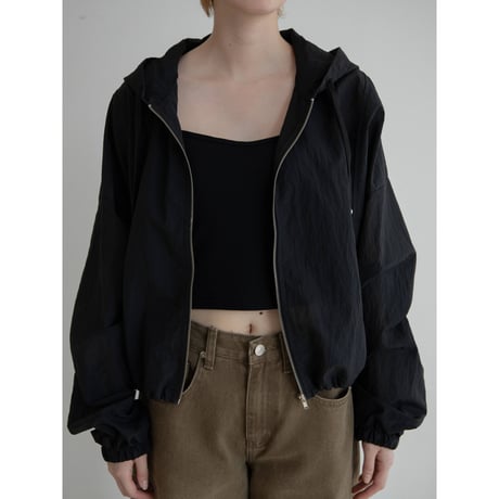 《予約販売》sheer hoodie jumper/2colors_no0461