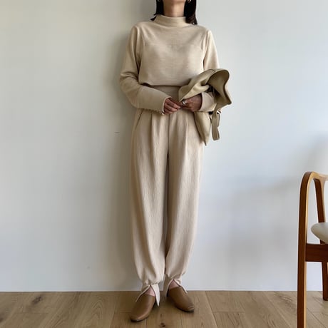 【nokcha original】2way jacquard blouse_nb0047