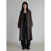 《予約販売》sheer rich shirt coat/2colors_no0451