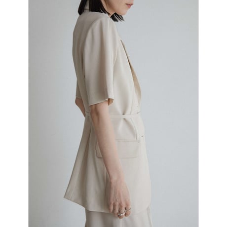 《予約販売》mannish light belt jacket/2colors_no0463