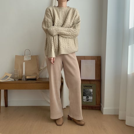 ✳︎予約販売✳︎corduroy easy pants_np0091