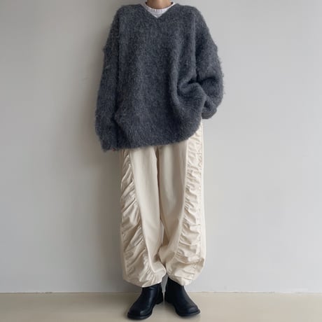 《予約販売》shirring jogger pants/2colors_np0944