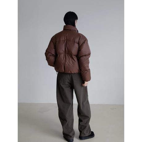 《予約販売》cropped duck down jacket/2colors_no0415