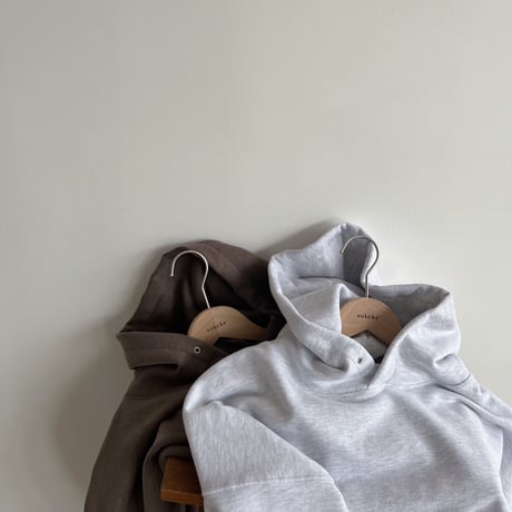 【nokcha original】pigment hoodie/2colors_nt1479