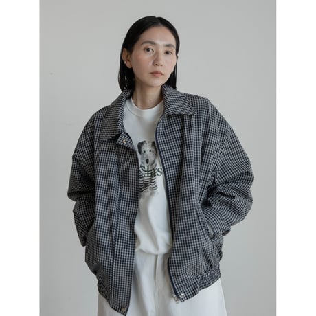 《予約販売》check over blouson/2colors_no0442