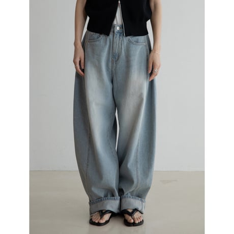 《予約販売》oval mannish jeans_nj0135