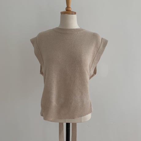 ✳︎予約販売✳︎ back string vest/2colors_nt0190